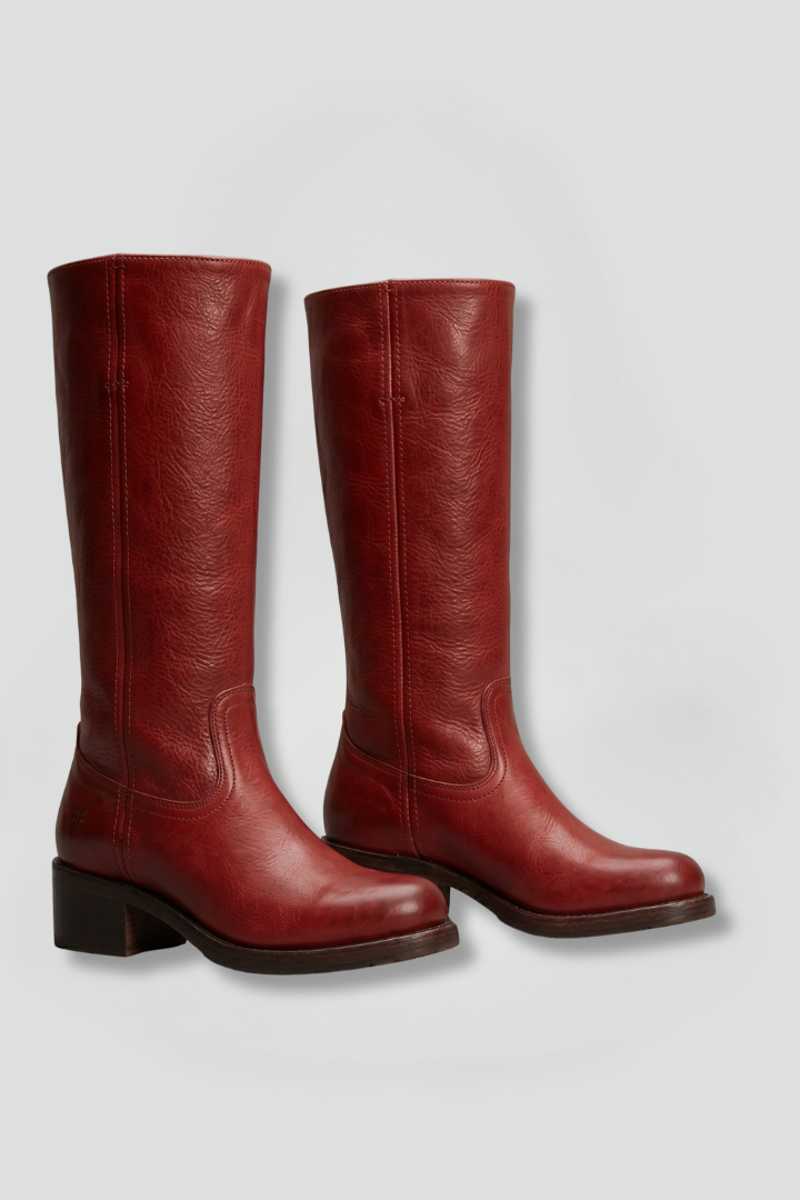 Bottes Hautes Orthopédiques Femme à Talon Bloc