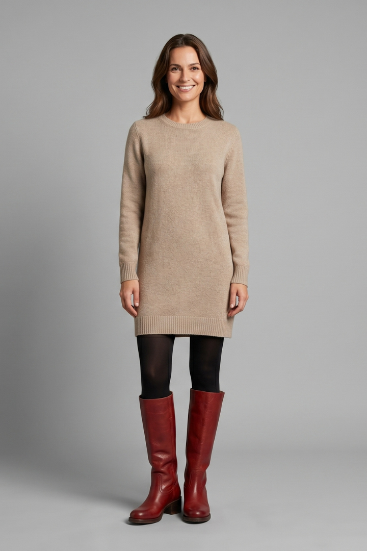 Bottes Hautes Orthopédiques Femme à Talon Bloc