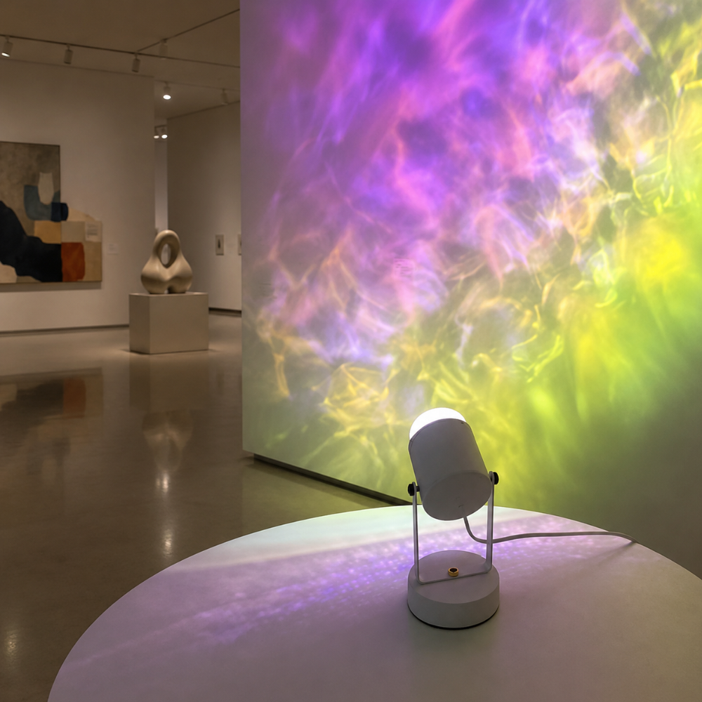 Colour-Changing LED Table Lamp - Adjustable Brightness & 360° Rotation 2
