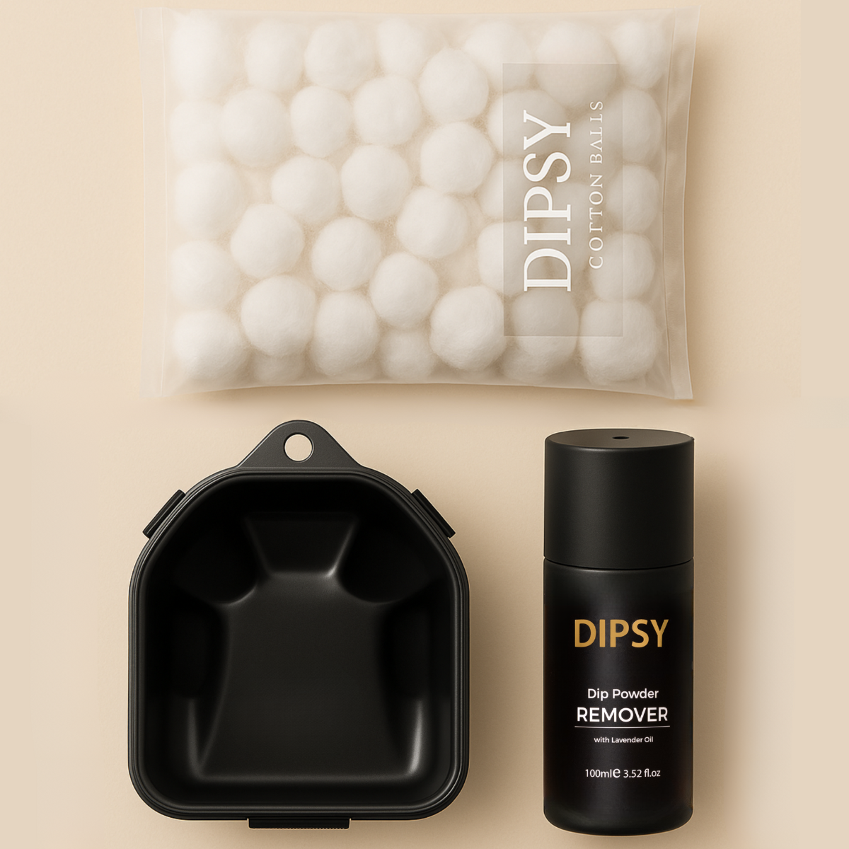 Kit de Retrait de Vernis Semi-Permanent - Bol Chauffant pour Ongles
