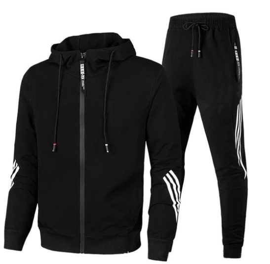 Survêtement Homme Capuche Zippée - Ensemble Sport Confortable