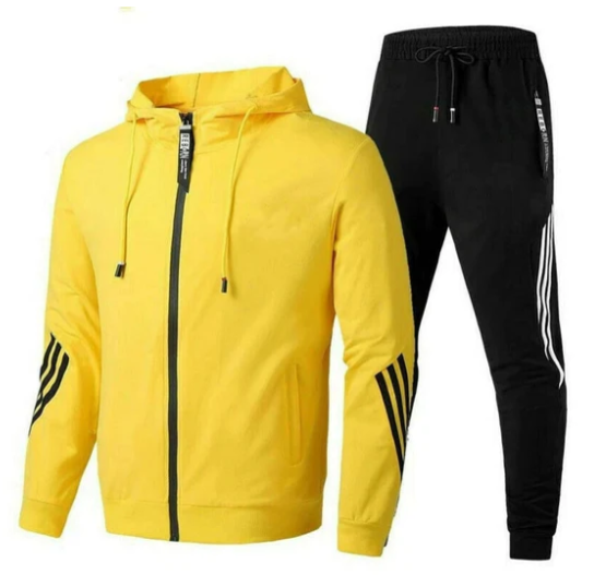 Survêtement Homme Capuche Zippée - Ensemble Sport Confortable