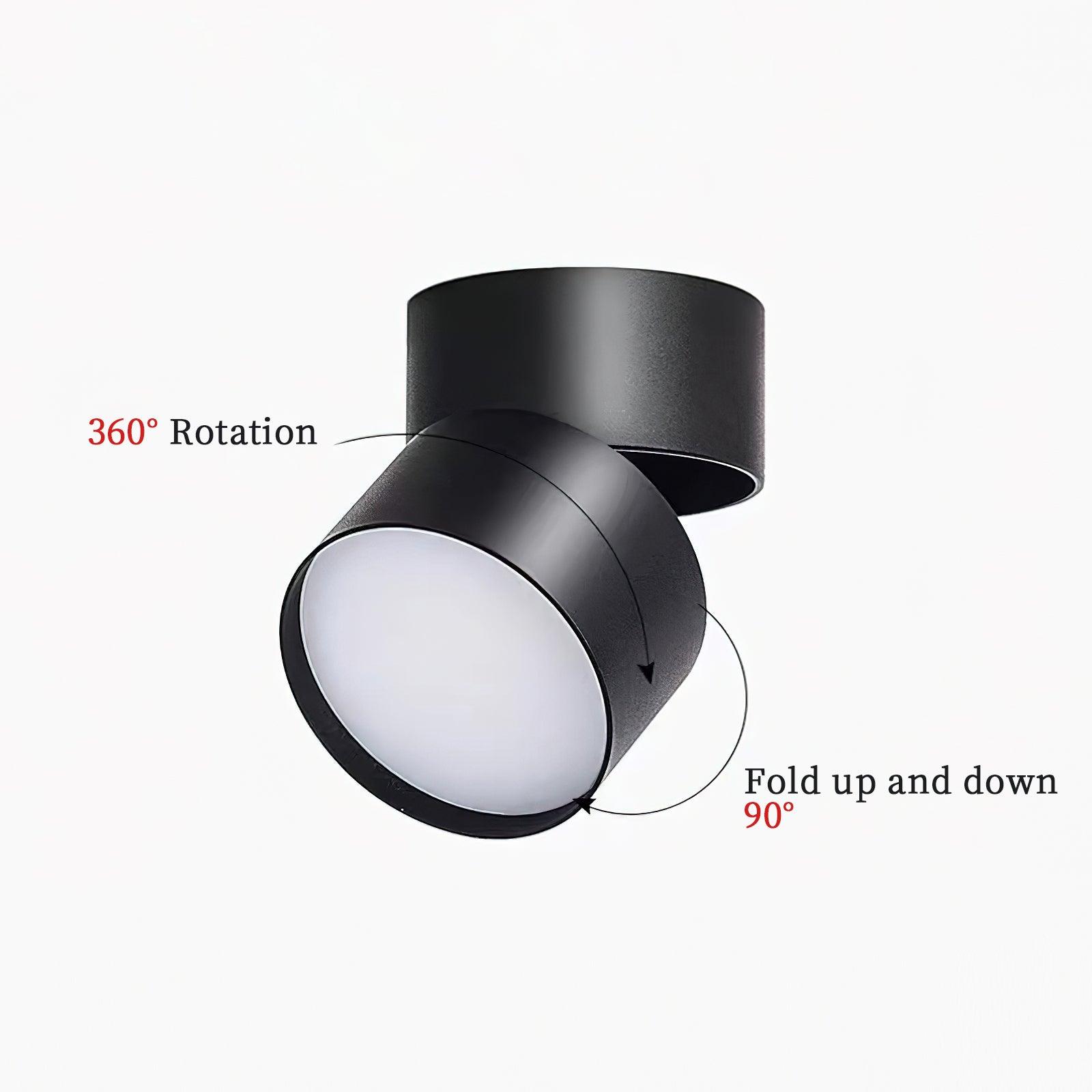 Spot LED Orientable de Plafond Design Scandinave Minimaliste