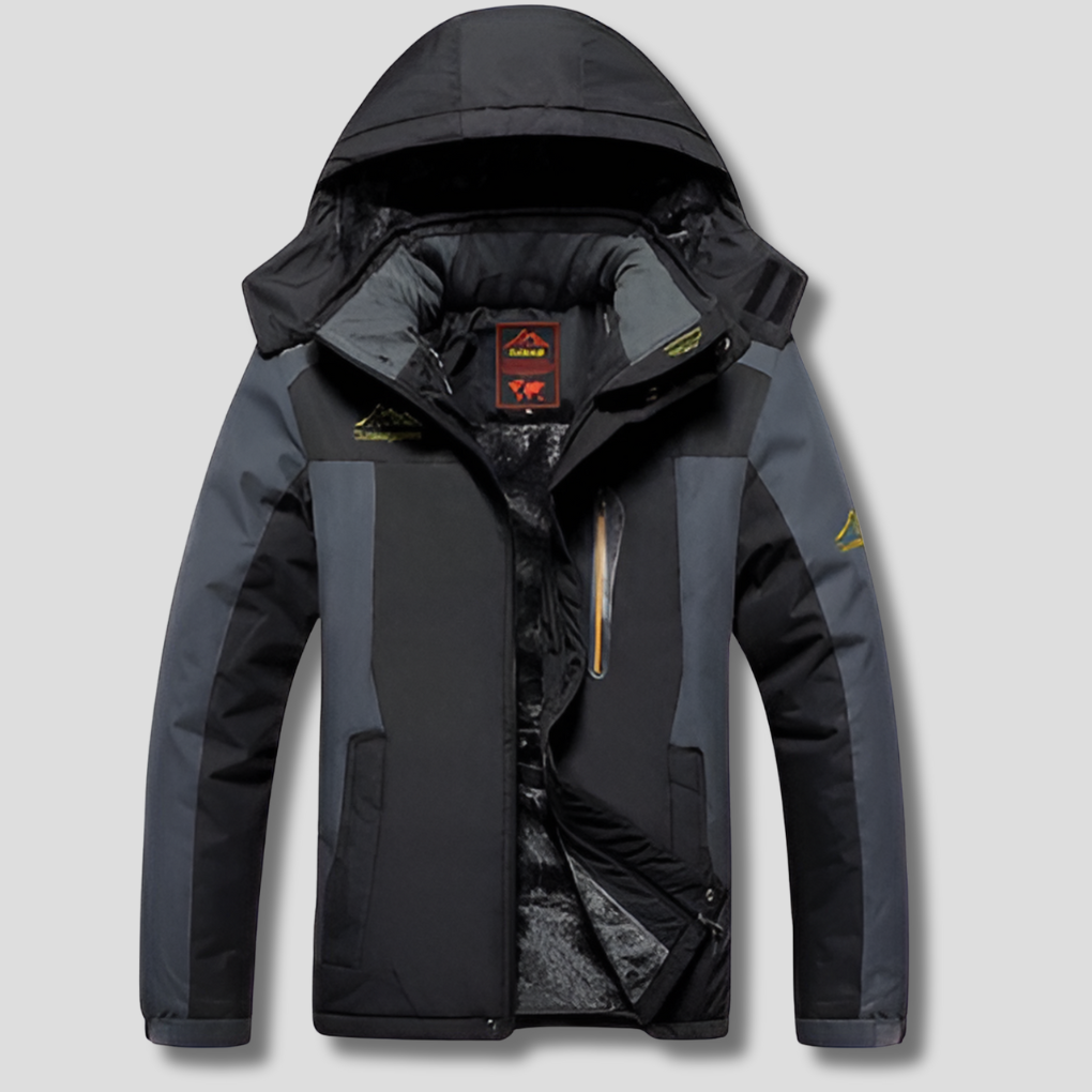 Veste d'Hiver Homme Matelassée Déperlante - Doublure Polaire