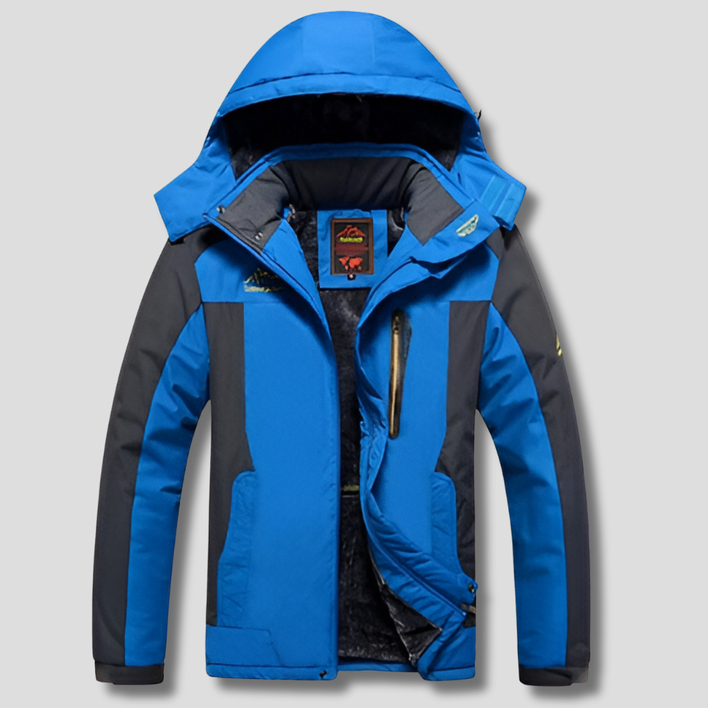 Veste d'Hiver Homme Matelassée Déperlante - Doublure Polaire