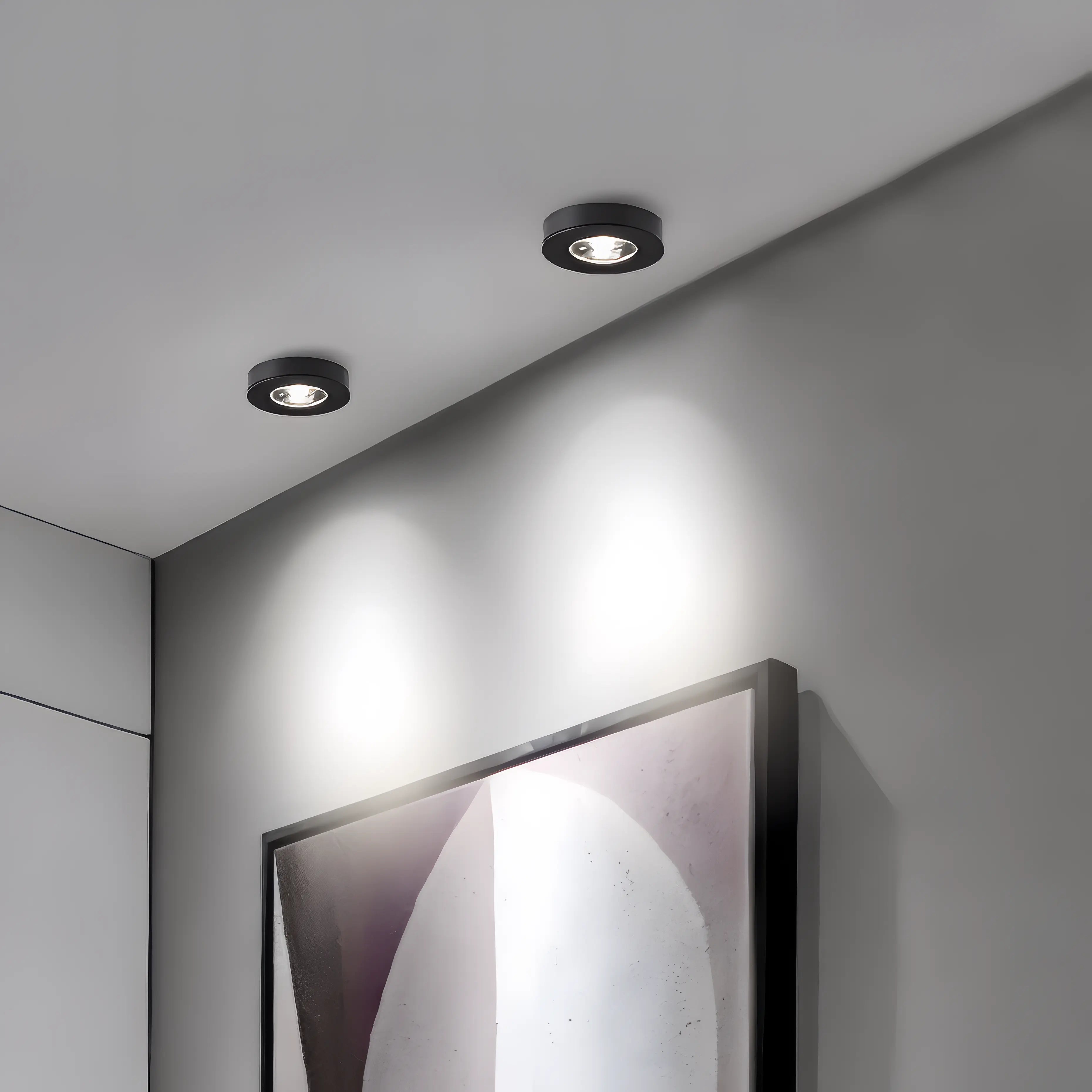 Spot LED Encastrable Ultra-Plat en Économe en Énergie