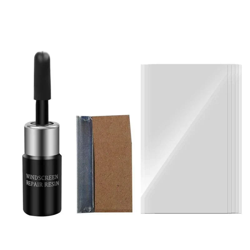 Kit de Réparation Vitre Fissurée Voiture - Résine Auto