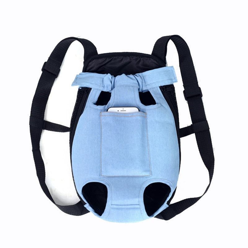 Ergonomic Pet Backpack – Available in 9 Colors, Ideal for Puppies and Small Dogs