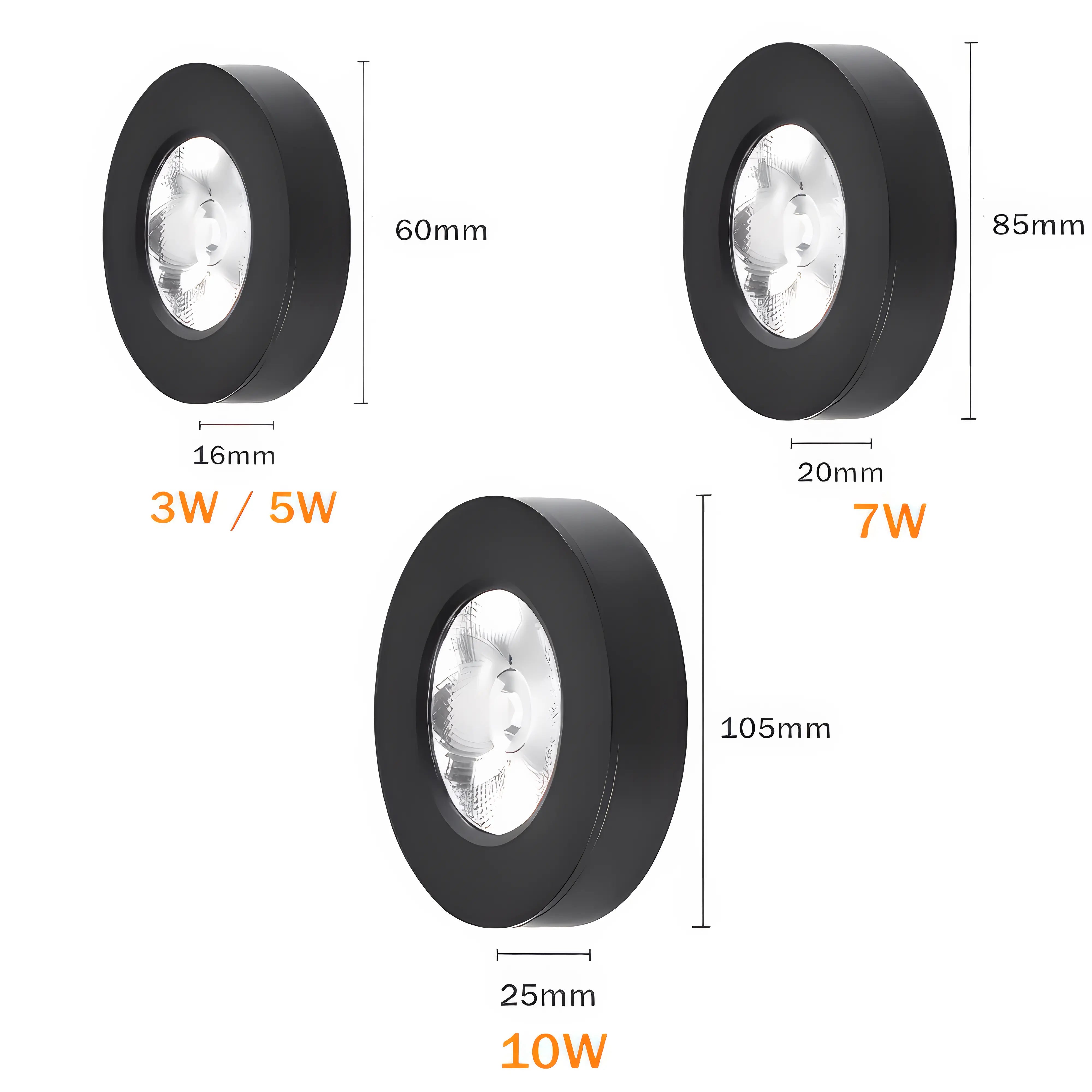 Spot LED Encastrable Ultra-Plat en Économe en Énergie