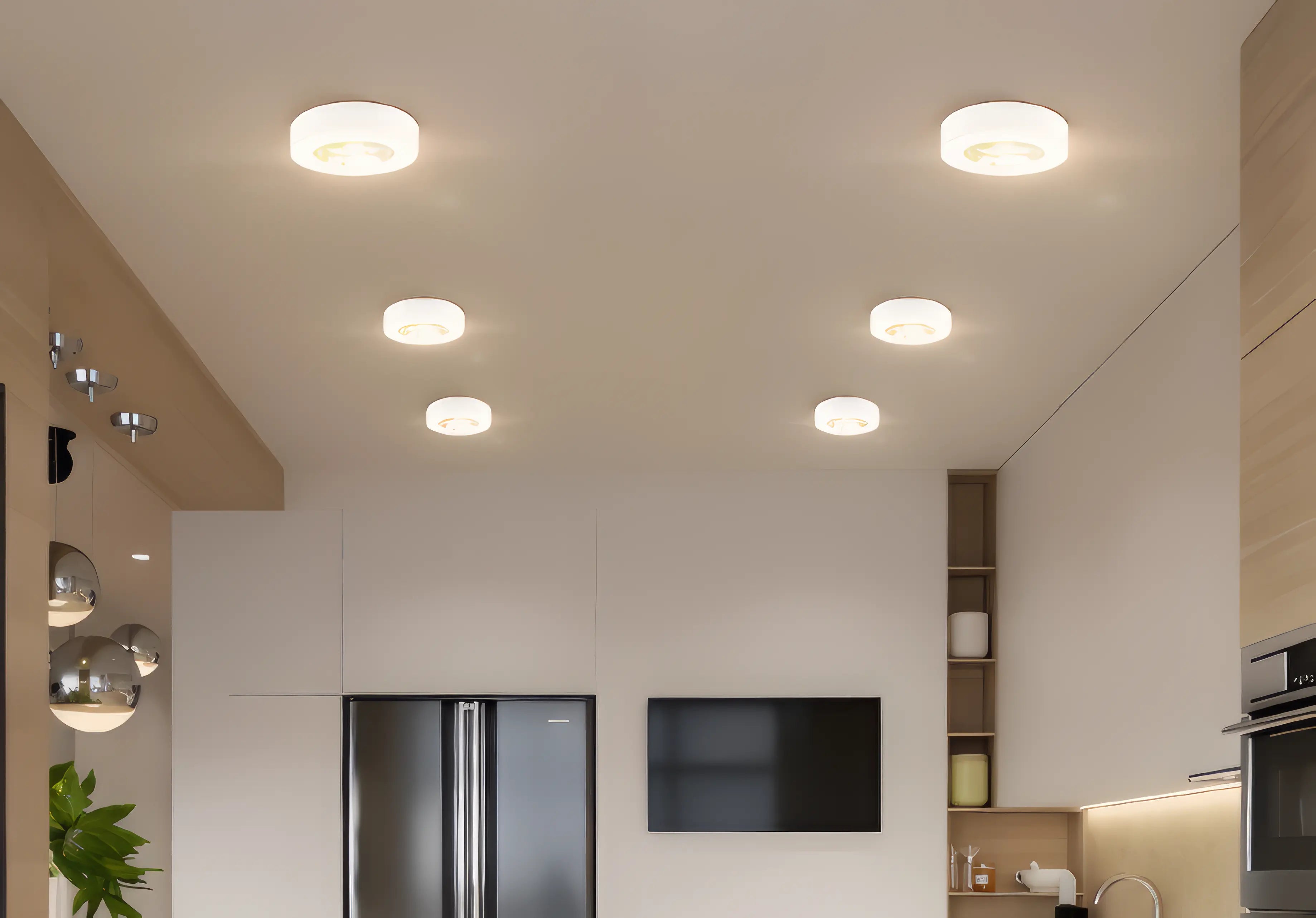 Spot LED Encastrable Ultra-Plat en Économe en Énergie