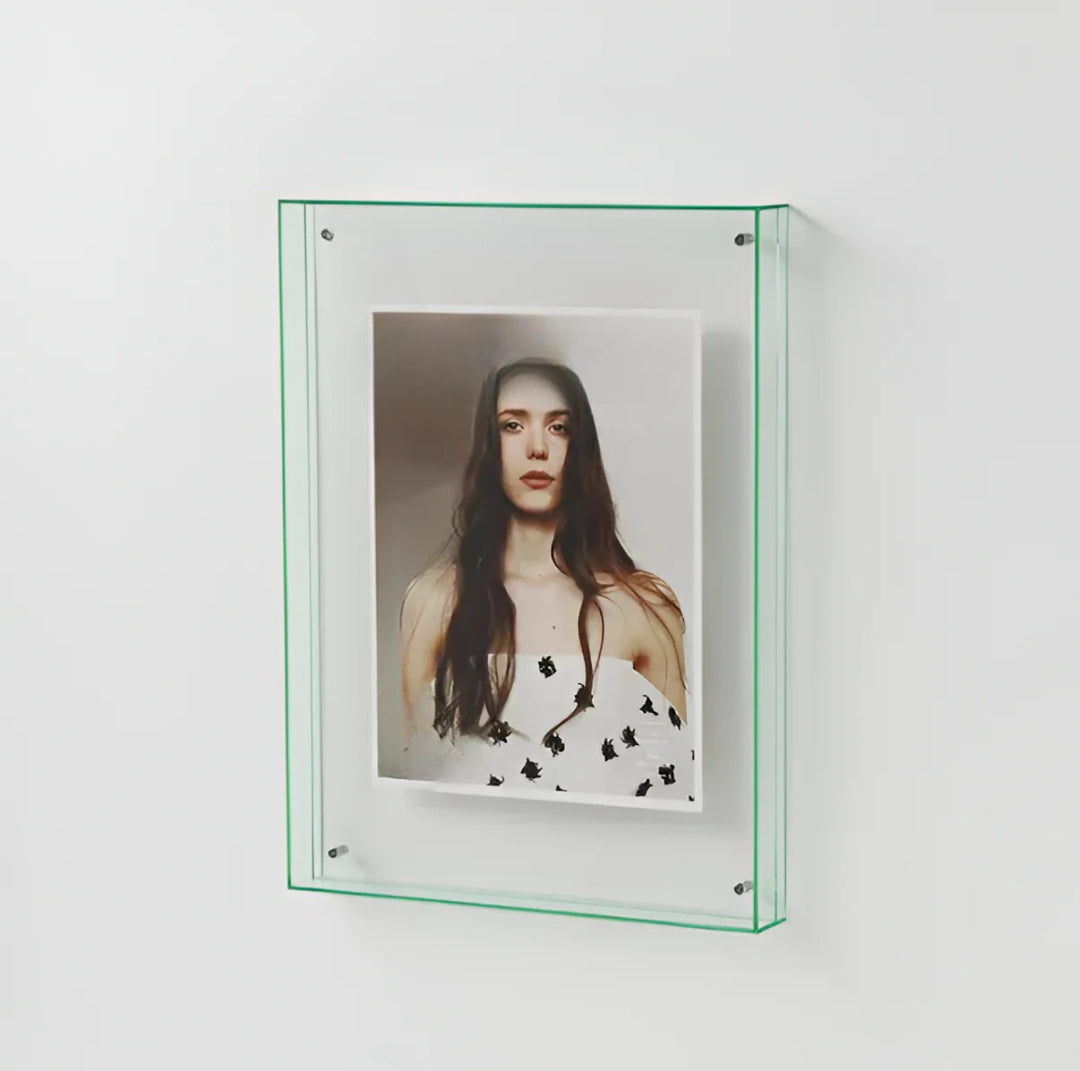 Acrylic Photo Frame – Minimalist Transparent Design for Your Desk or as Wall Decor