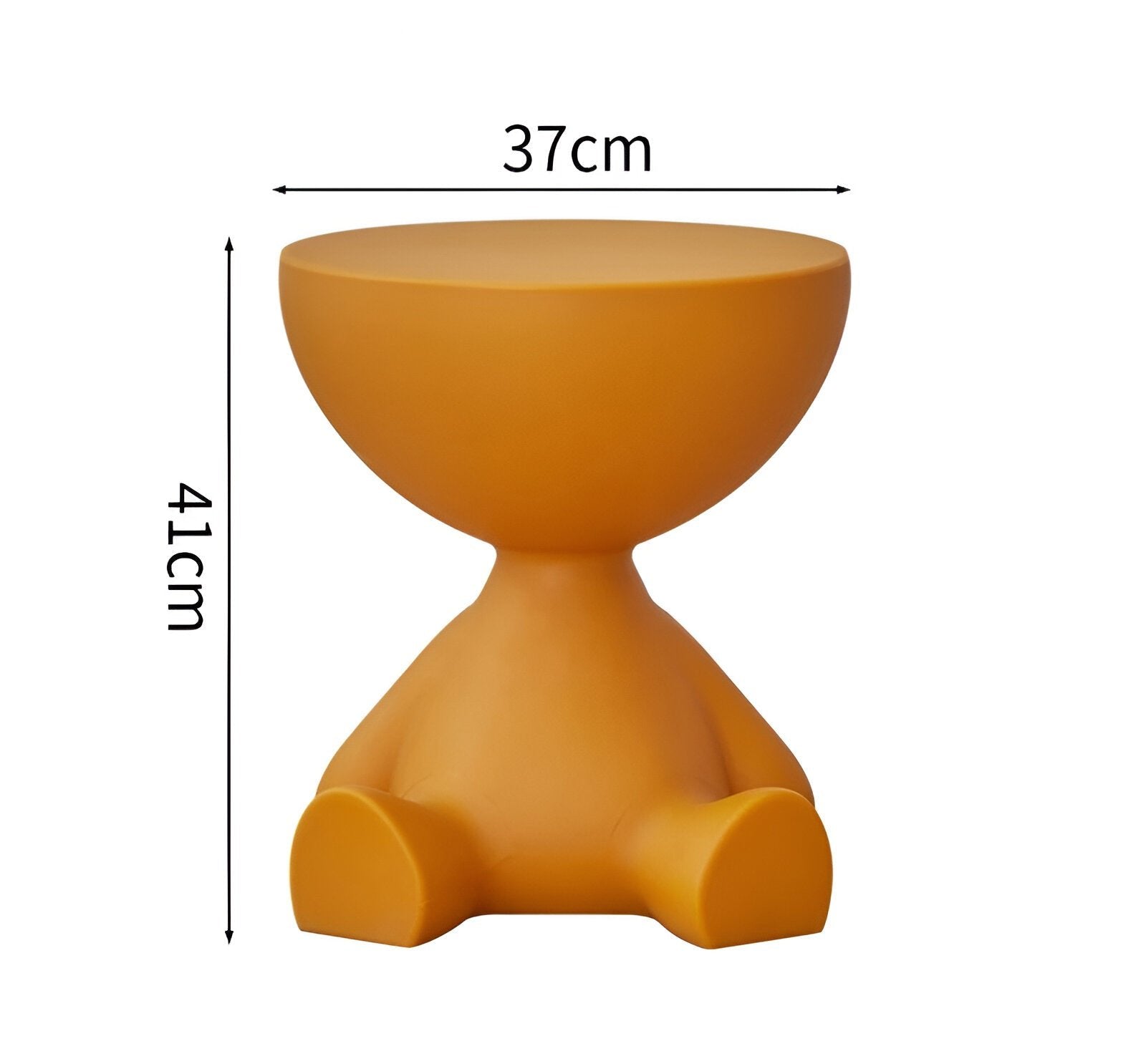 Ronde Salontafel – Kunststof, Tijdloos Design voor Woonkamer of Bijzetruimte