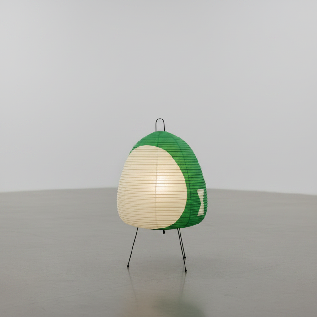 Lampe de Table et Lampadaire en Papier de Riz Wabi-Sabi Japonais