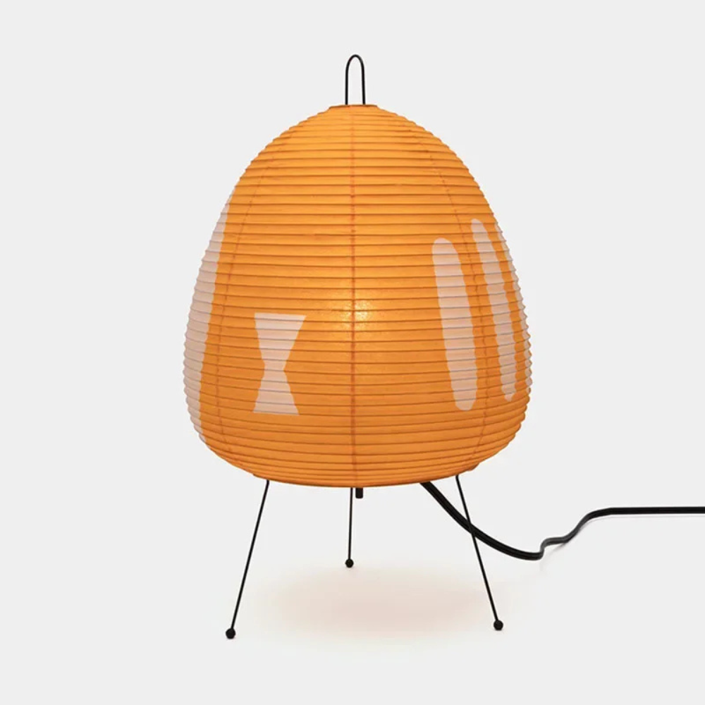 Lampe de Table et Lampadaire en Papier de Riz Wabi-Sabi Japonais