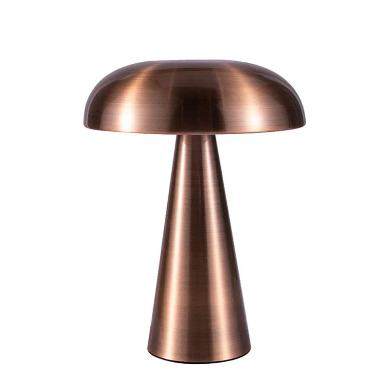 Lampe de Table LED Champignon Rechargeable et Sans Fil