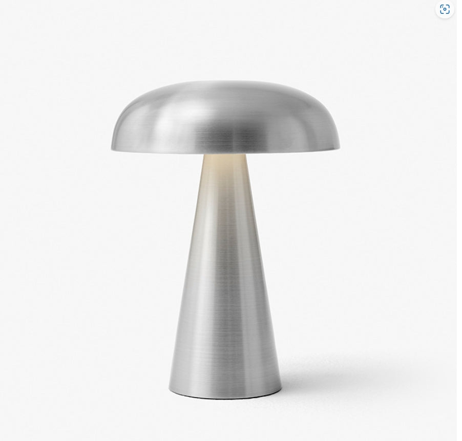 Lampe de Table LED Champignon Rechargeable et Sans Fil