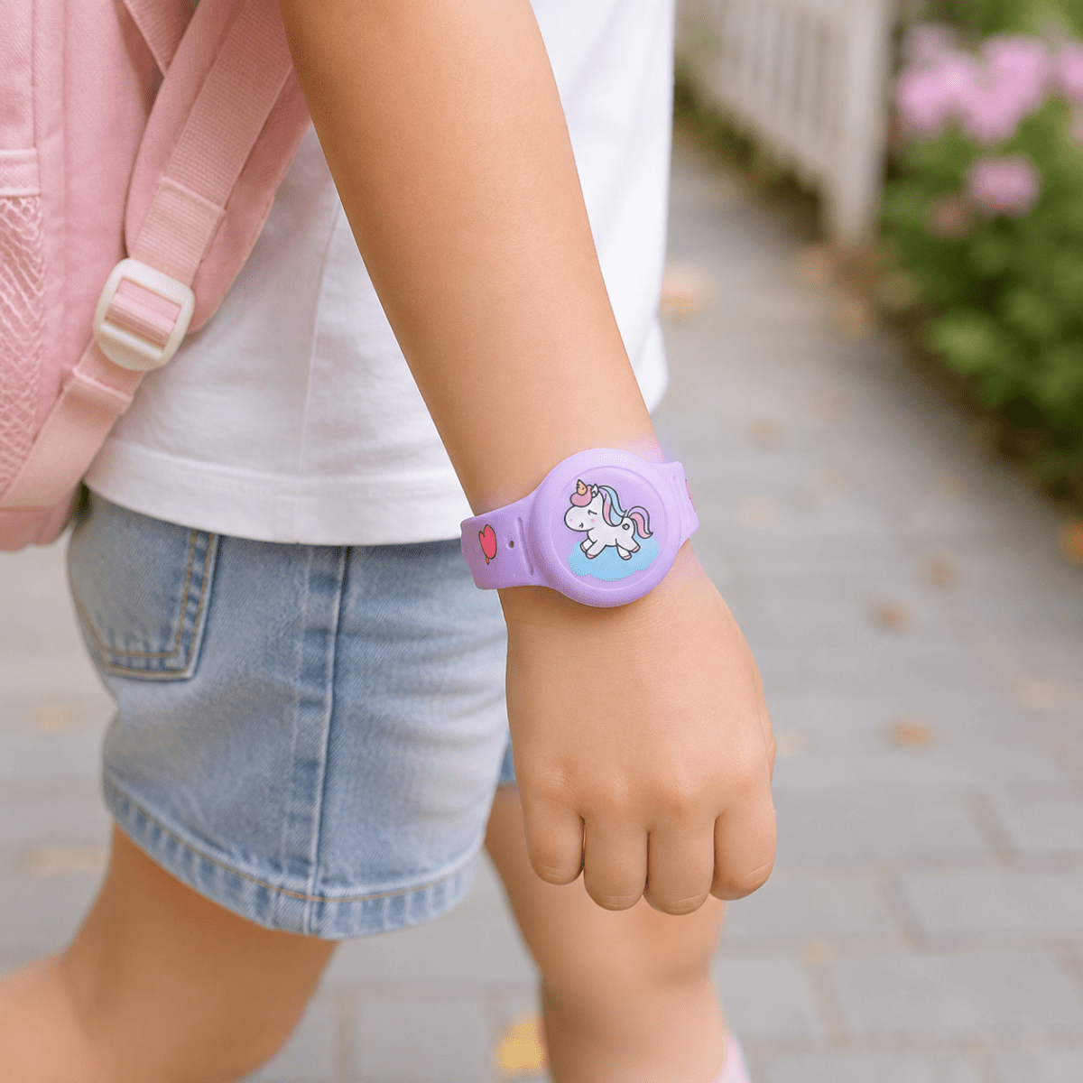 Kleurrijke GPS-armband voor kinderen – Comfortabel en verstelbaar voor school en vrije tijd