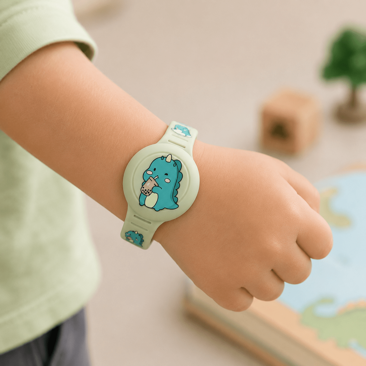 Kleurrijke GPS-armband voor kinderen – Comfortabel en verstelbaar voor school en vrije tijd