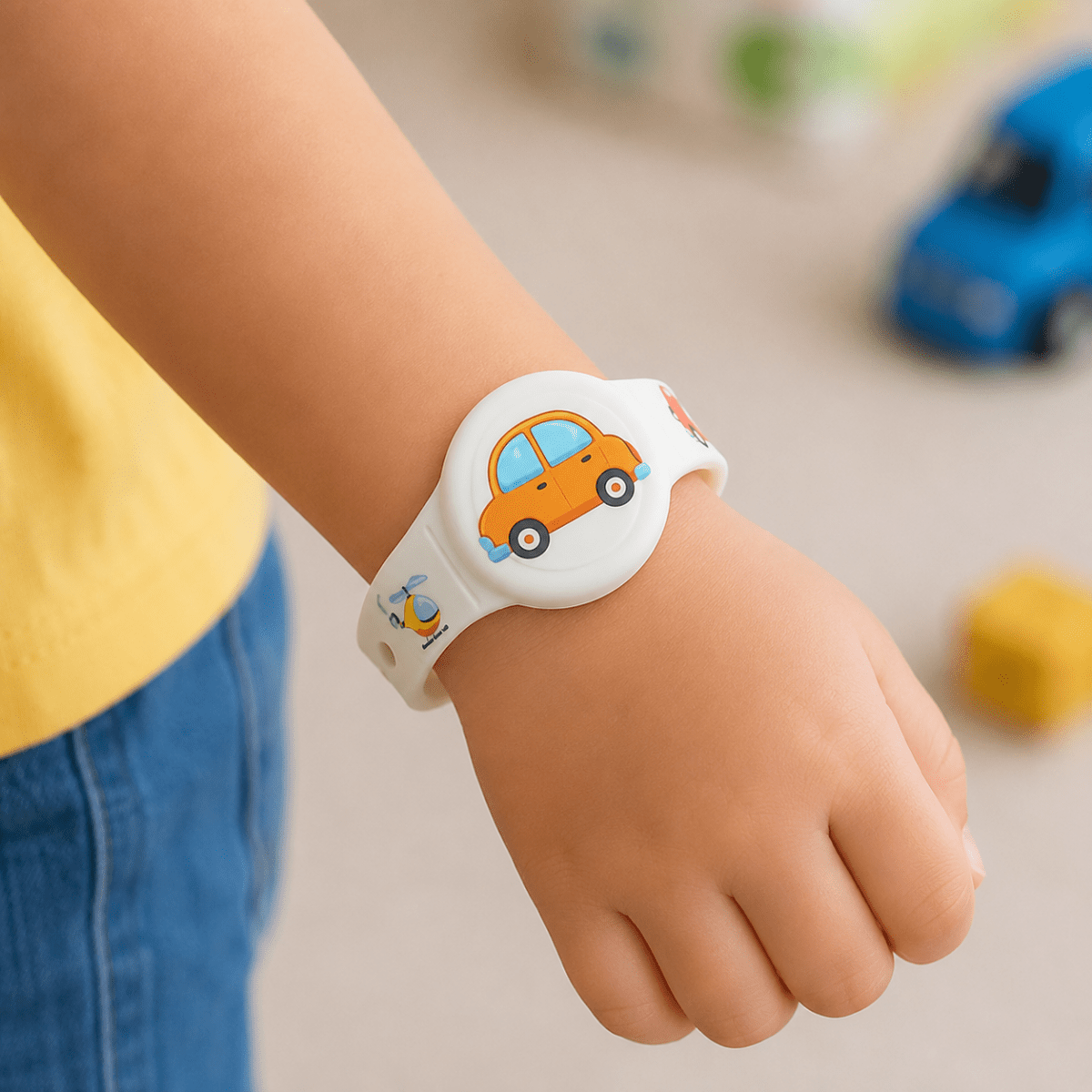 Kleurrijke GPS-armband voor kinderen – Comfortabel en verstelbaar voor school en vrije tijd
