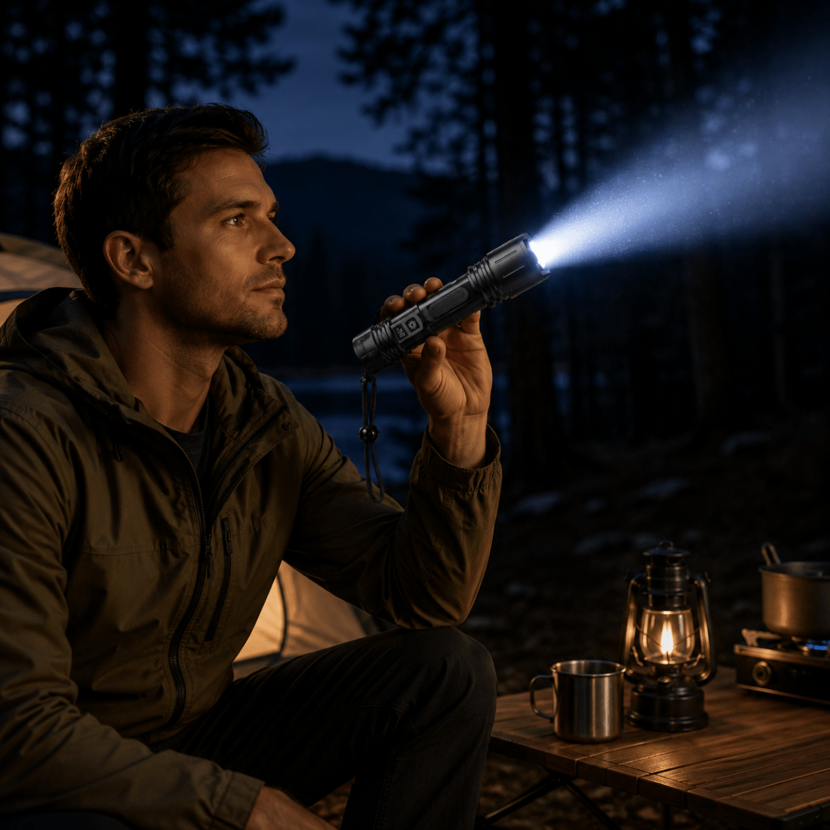 LED Flashlight – Compact and Durable for Camping, Hiking, and Home Use