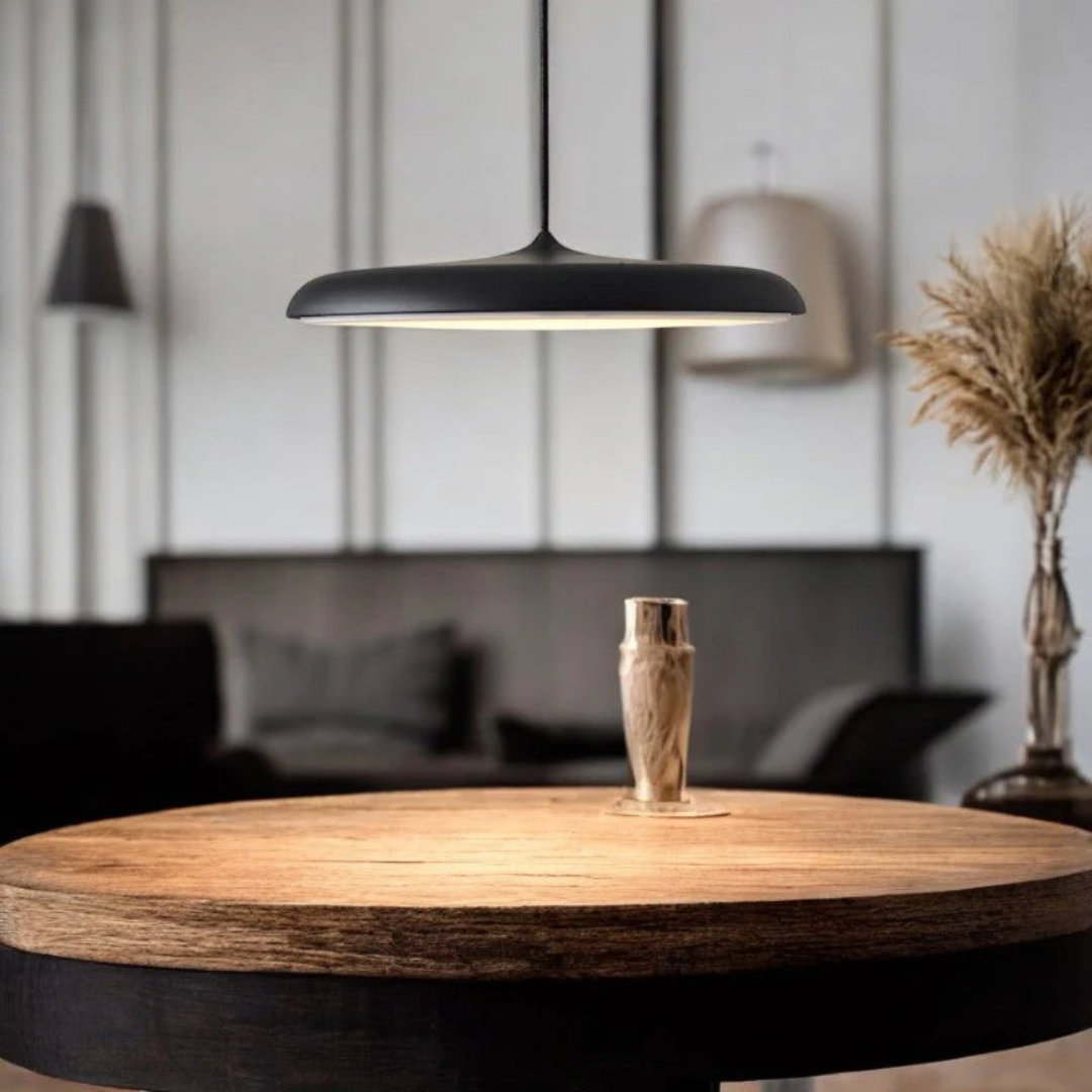 Plafonnier LED Scandinave Minimaliste - Métal et Acrylique