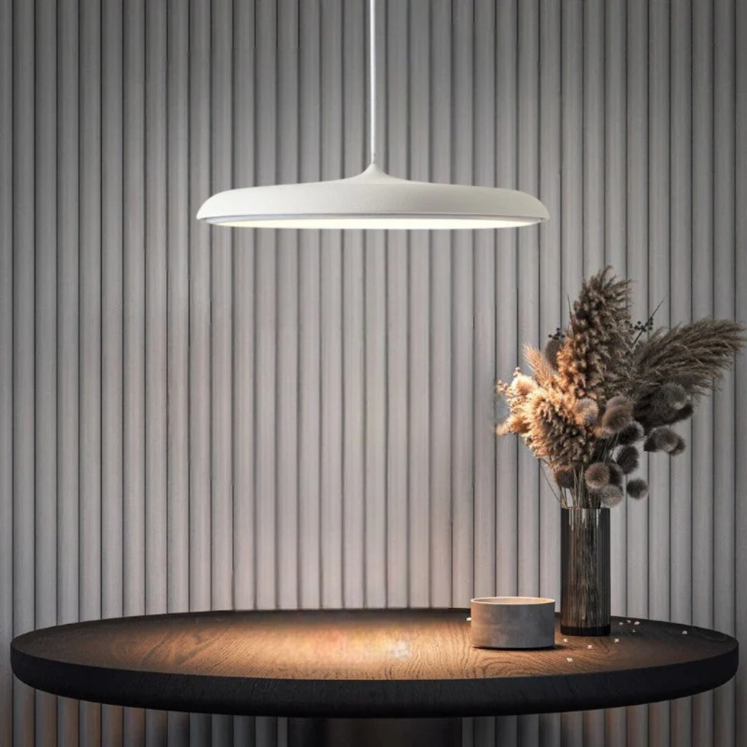 Plafonnier LED Scandinave Minimaliste - Métal et Acrylique