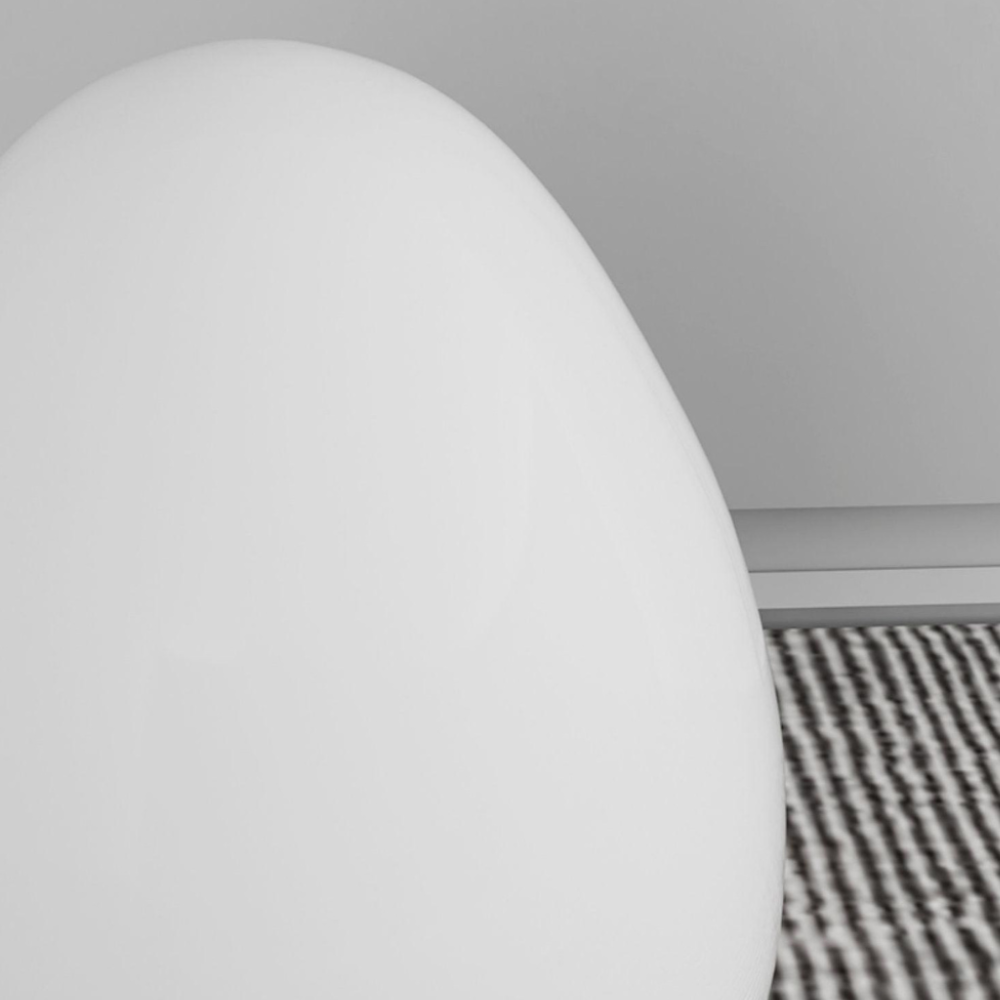 Lampadaire LED Ovale Minimaliste - Lumière d'Ambiance 3 Tons