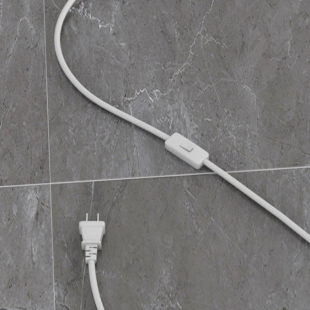 Lampadaire LED Ovale Minimaliste - Lumière d'Ambiance 3 Tons