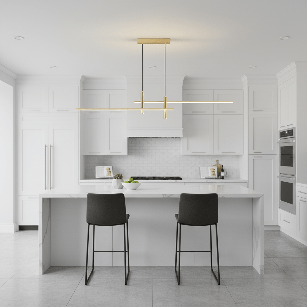 Minimalist Pendant Light Metal Adjustable Dimmable Warm 6