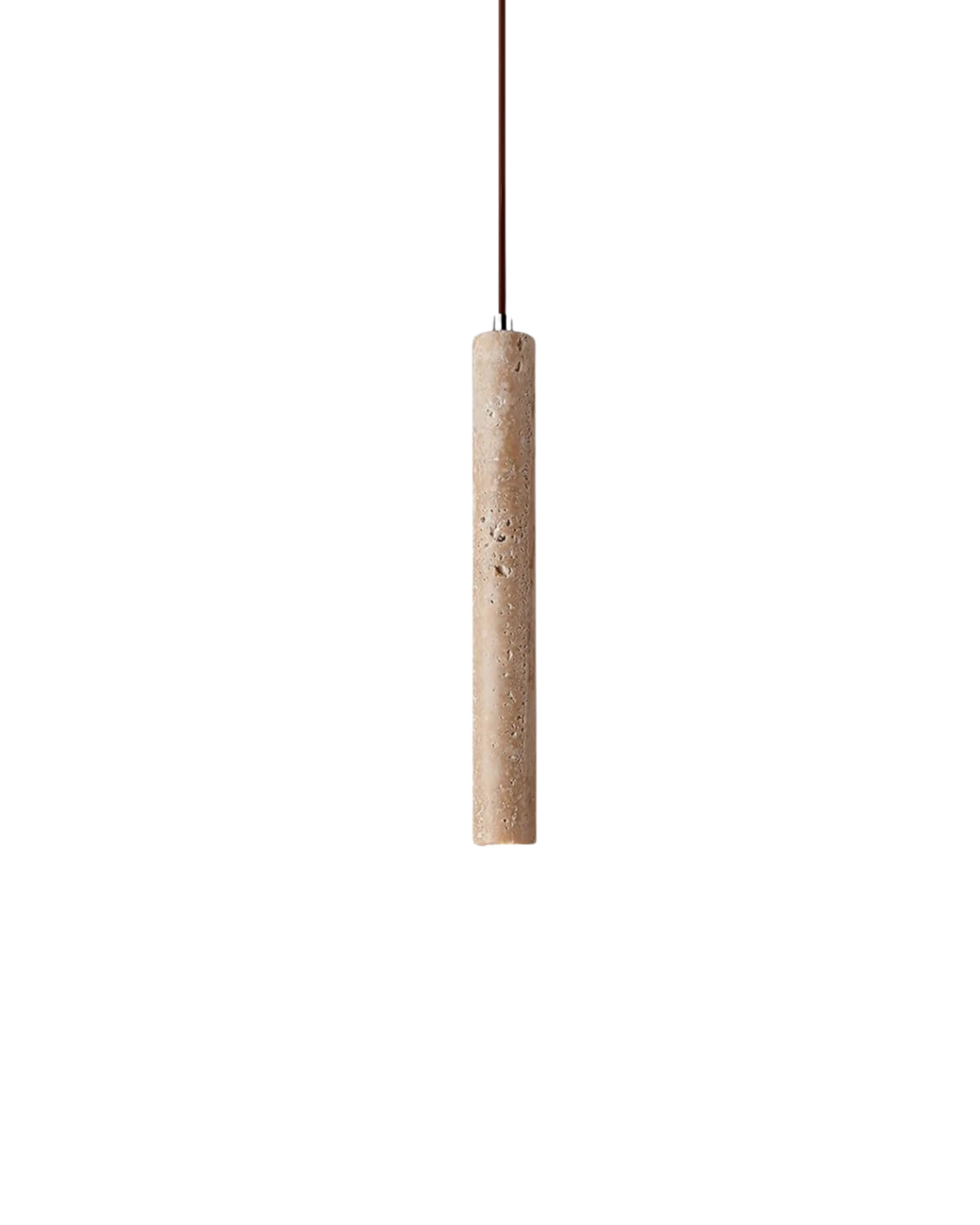 Plafonnier LED Minimaliste en Travertin