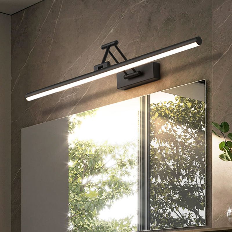 Applique Murale LED Minimaliste, Forme Allongée et Rotative