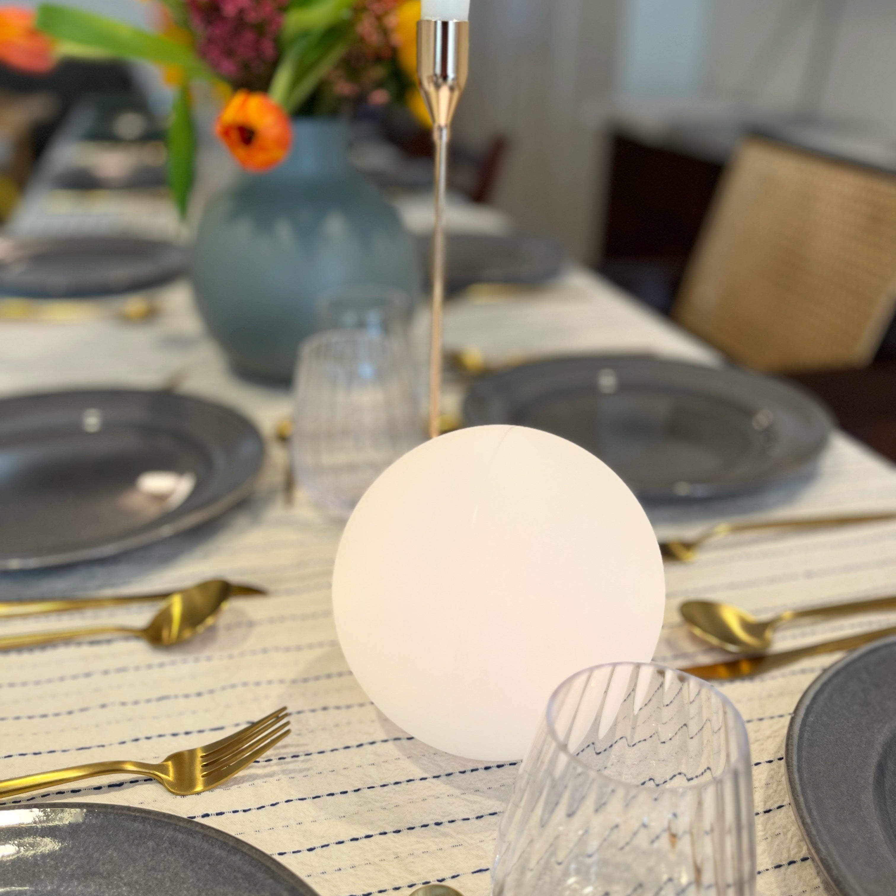 Lampe de Table LED Sans Fil – Écouteurs, Dimmable et Étanche pour Intérieur et Extérieur