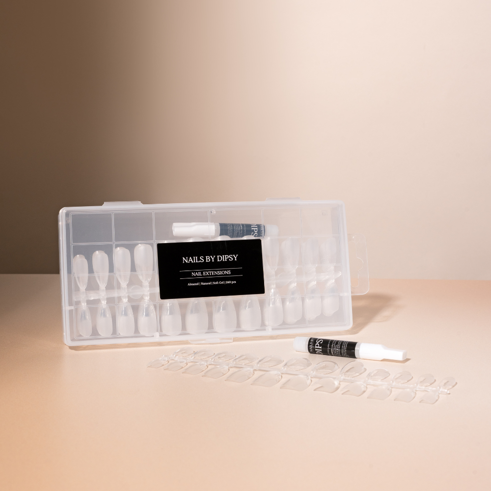 Capsules d'Ongles pour Poudre Dip - Formes Coffin, Carrée ou Amande