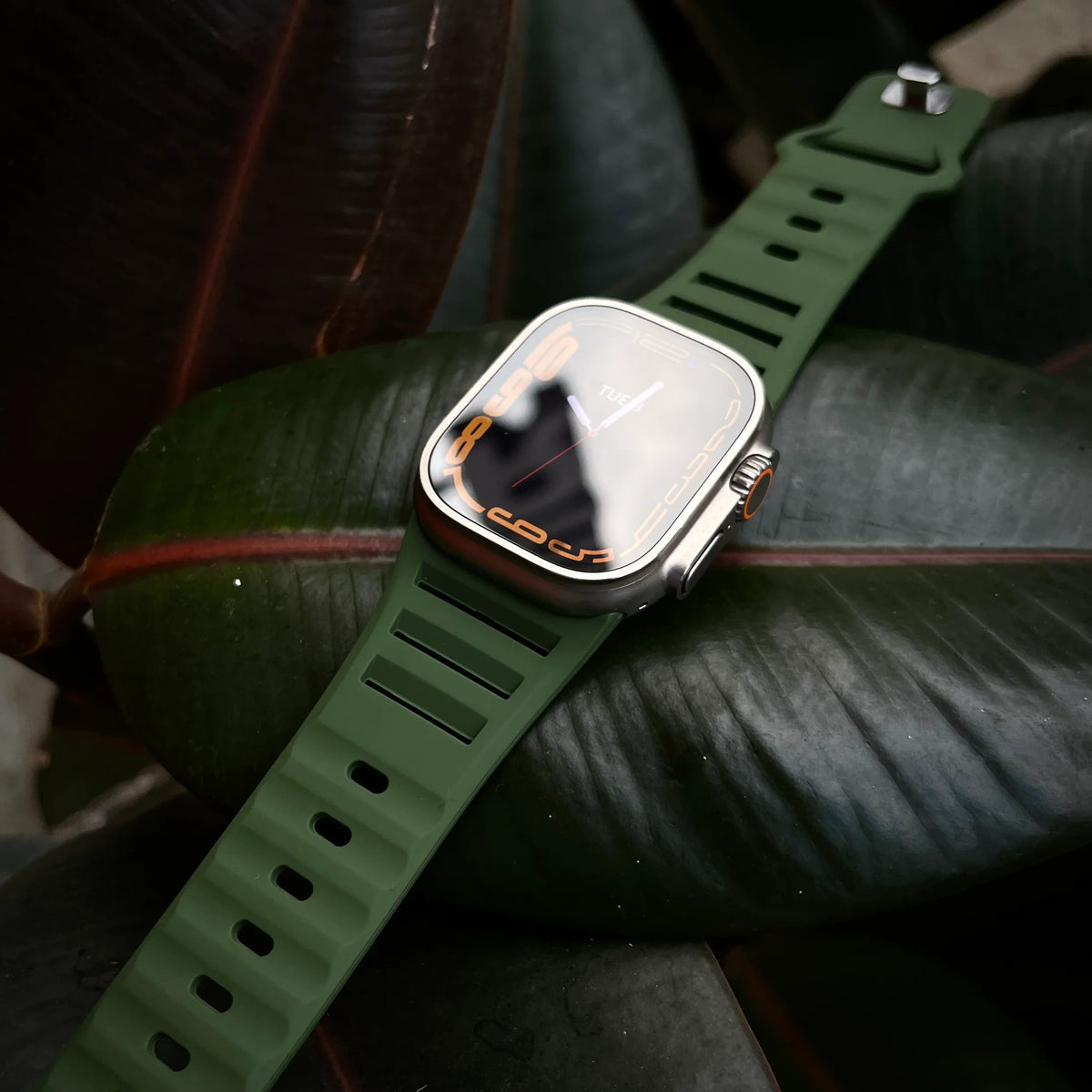 Bracelet Sport en Silicone pour Apple Watch - Toutes Tailles 44/45/46/49mm