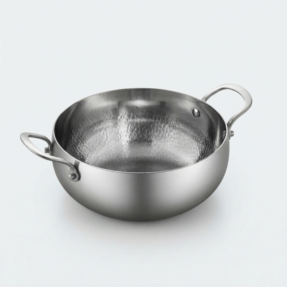 Faitout en Titane Profond pour Cuisine, avec Couvercle Optionnel