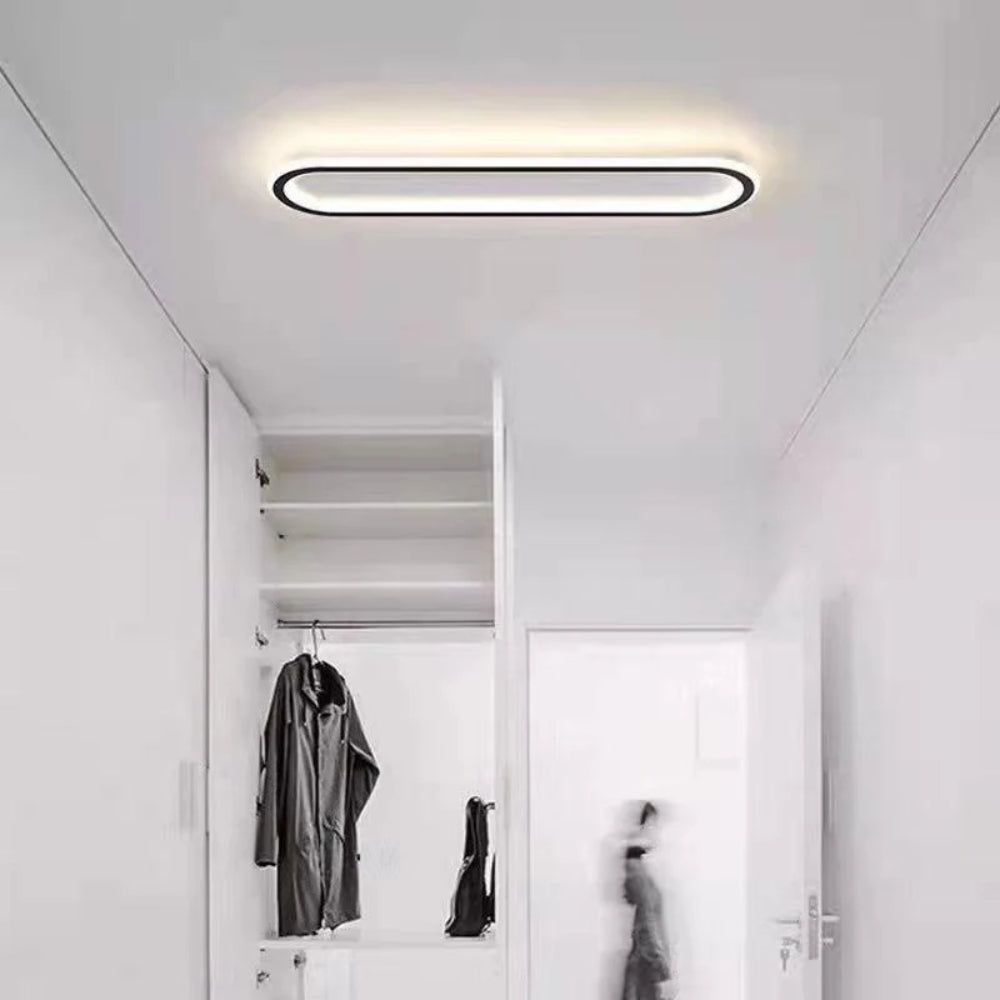 Plafonnier LED Allongé pour Couloir et Entrée