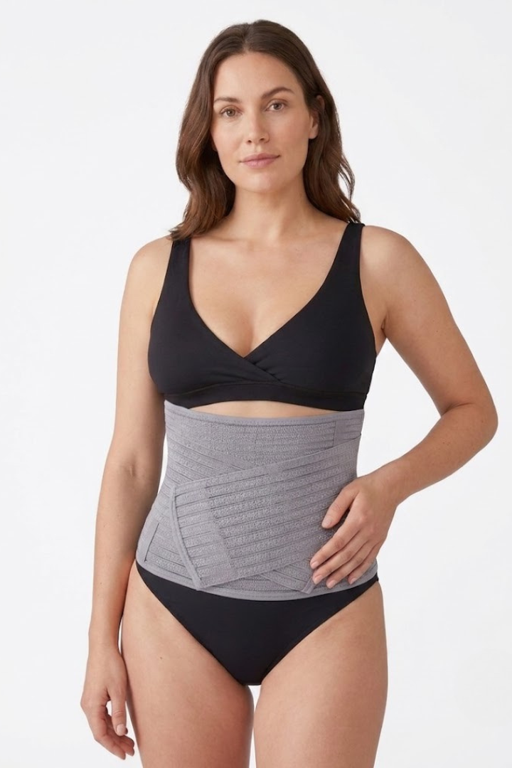 Ceinture Post-Partum Ajustable Enveloppante – Gaine Ventre Extensible