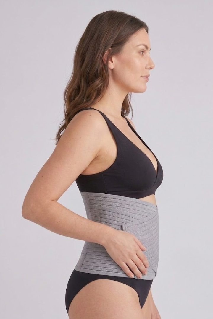 Ceinture Post-Partum Ajustable Enveloppante – Gaine Ventre Extensible