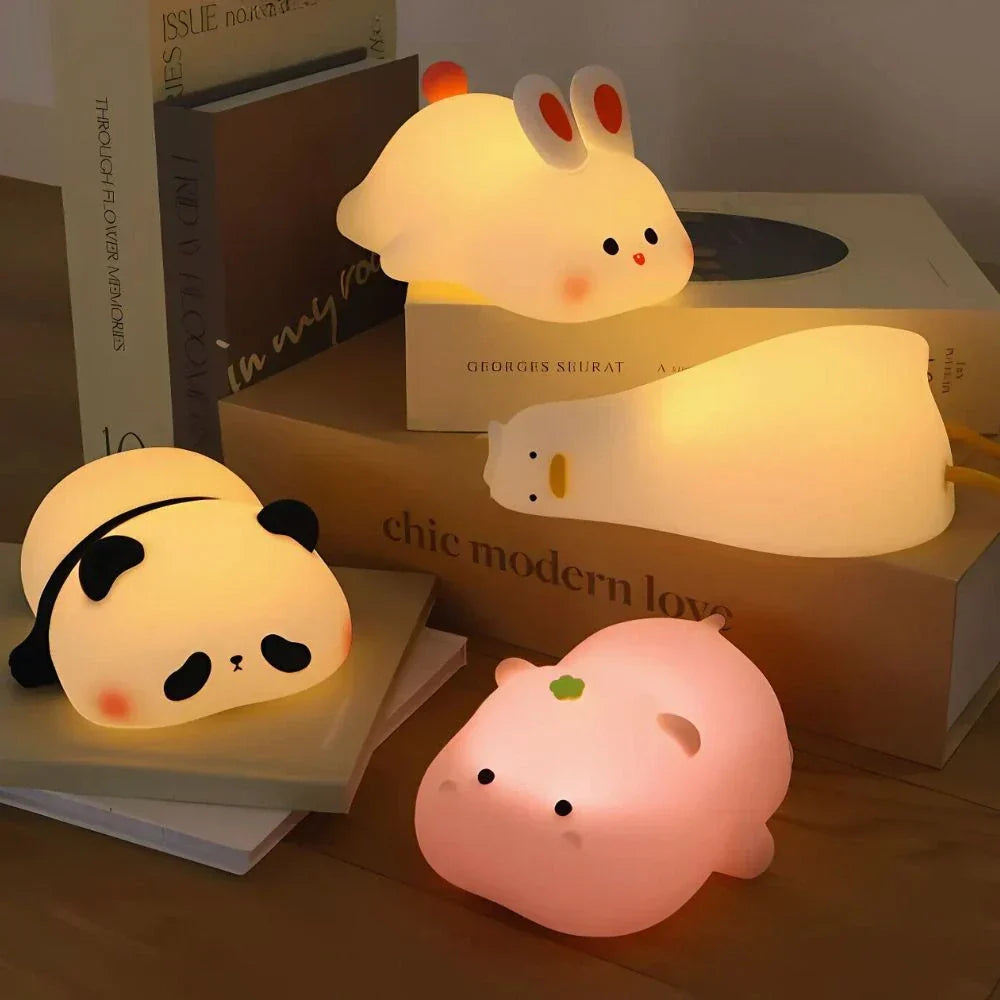 Veilleuse Enfant Rechargeable LED Forme Animal