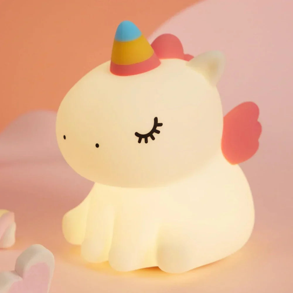 Veilleuse Enfant Rechargeable LED Forme Animal