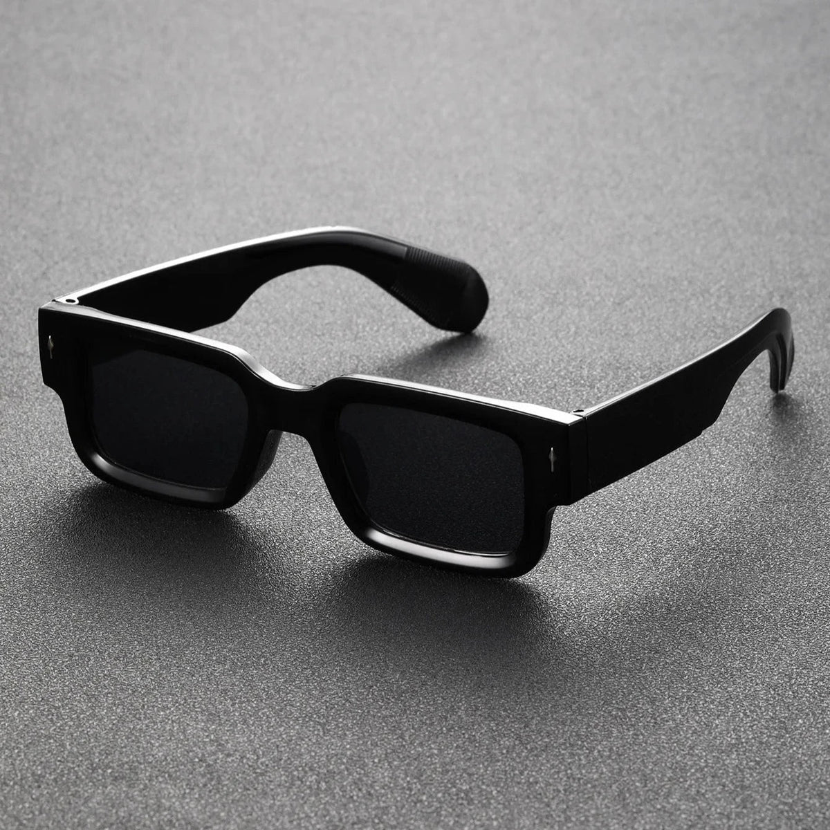 Lunettes de Soleil Rectangulaires en Polycarbonate Léger