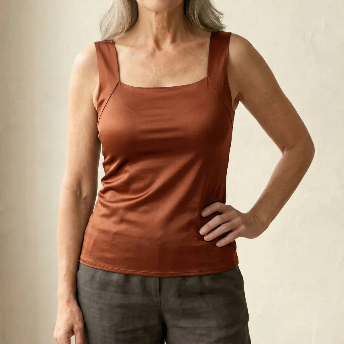 Débardeur Femme à Soutien-Gorge Intégré - Haut Confort Quotidien