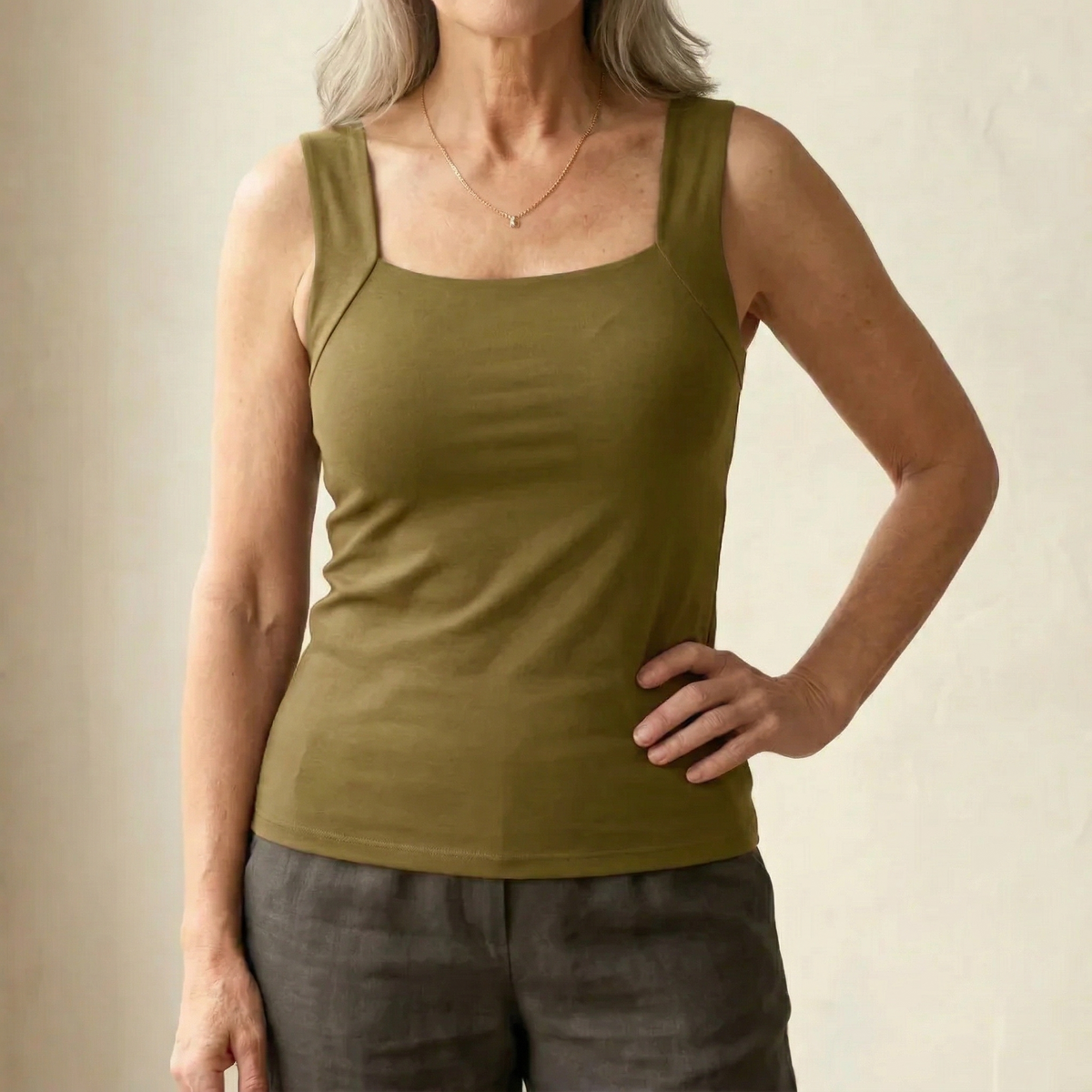 Débardeur Femme à Soutien-Gorge Intégré - Haut Confort Quotidien