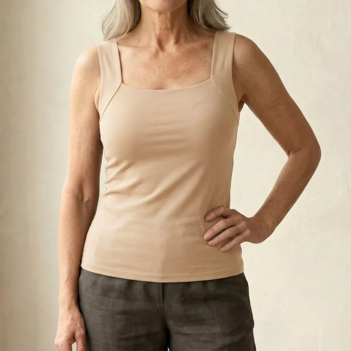 Débardeur Femme à Soutien-Gorge Intégré - Haut Confort Quotidien
