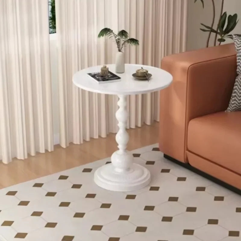 Table Ronde – Style Vintage Moderne, Format Compact pour les Petits Espaces