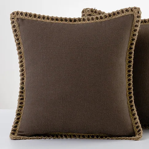 Cushion cover – Polyester, colorful, French style, for a sofa or bed