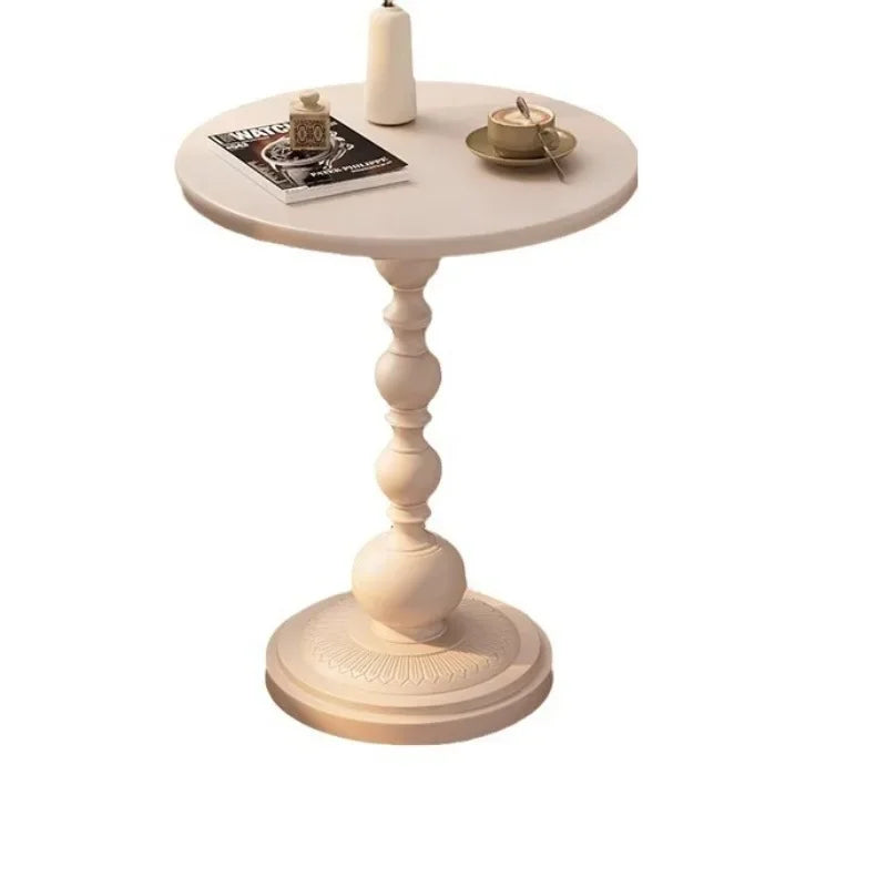 Table Ronde – Style Vintage Moderne, Format Compact pour les Petits Espaces