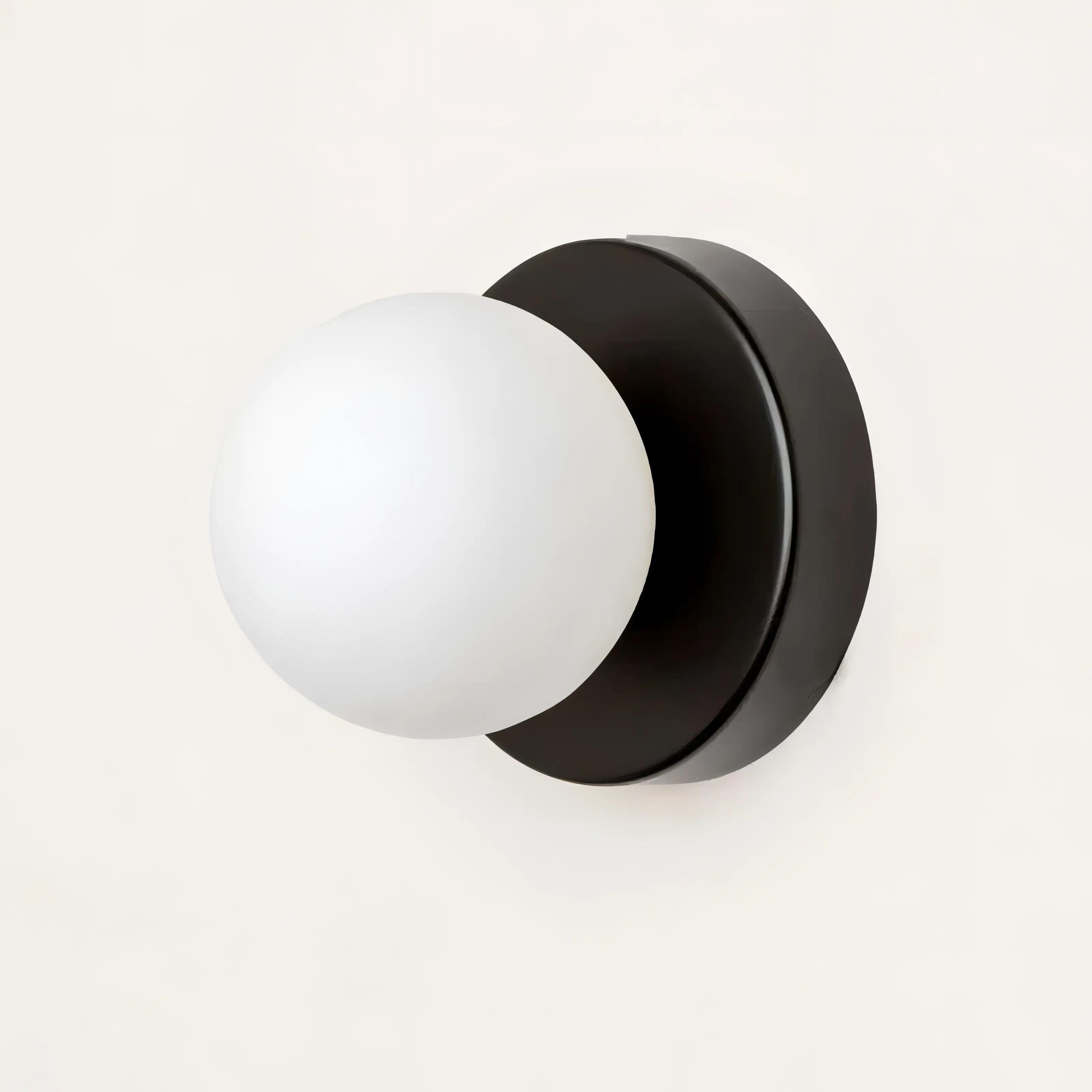 Applique Murale Scandinave Minimaliste Abat-jour en Verre