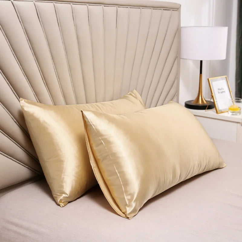 Silk Pillowcase – Hypoallergenic, Soft, and Breathable for Sensitive Skin and a Luxurious Sleep Experience