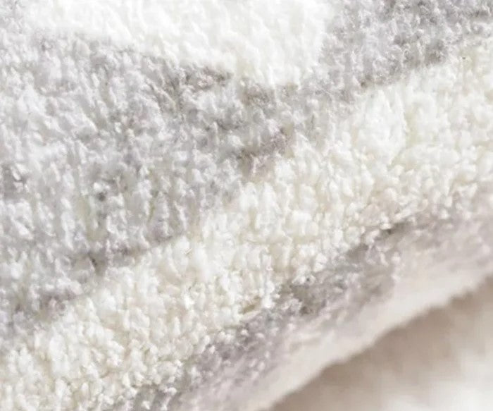 Tapis – Peluche Douce, Forme Irrégulière pour le Salon ou la Chambre